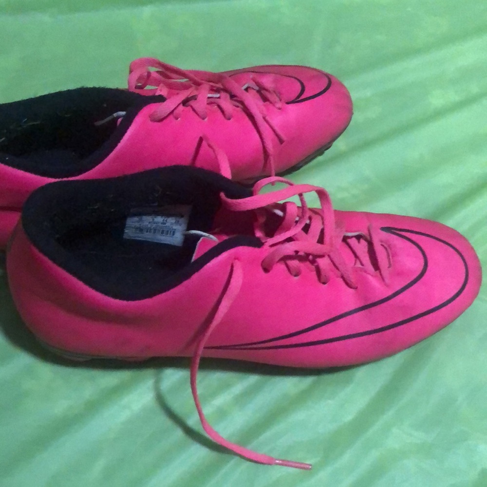NEW NIKE MERCURIAL VORTEX II FG SOCCER STUDS PINK 651647 - 660 Men Size 10